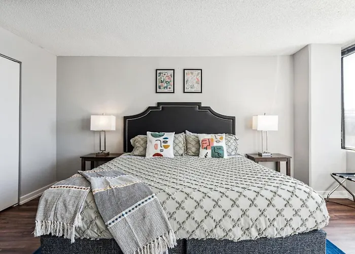 Mich Ave Downtown Grant Park, Museums 2bd-2ba #5 Дом отдыха