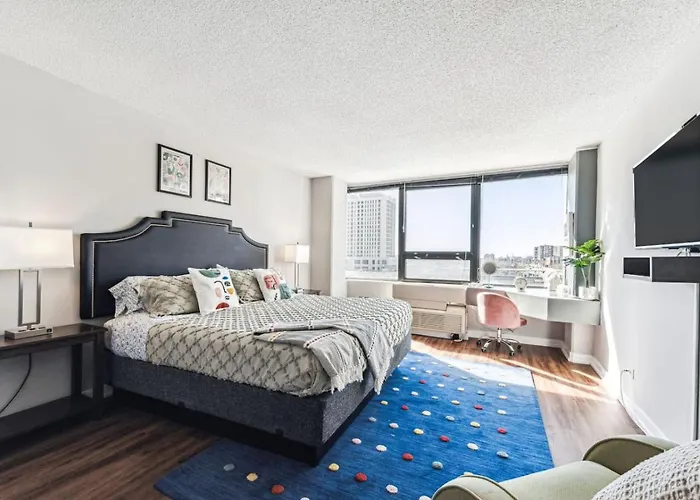 Mich Ave Downtown Grant Park, Museums 2bd-2ba #5 Дом отдыха Чикаго